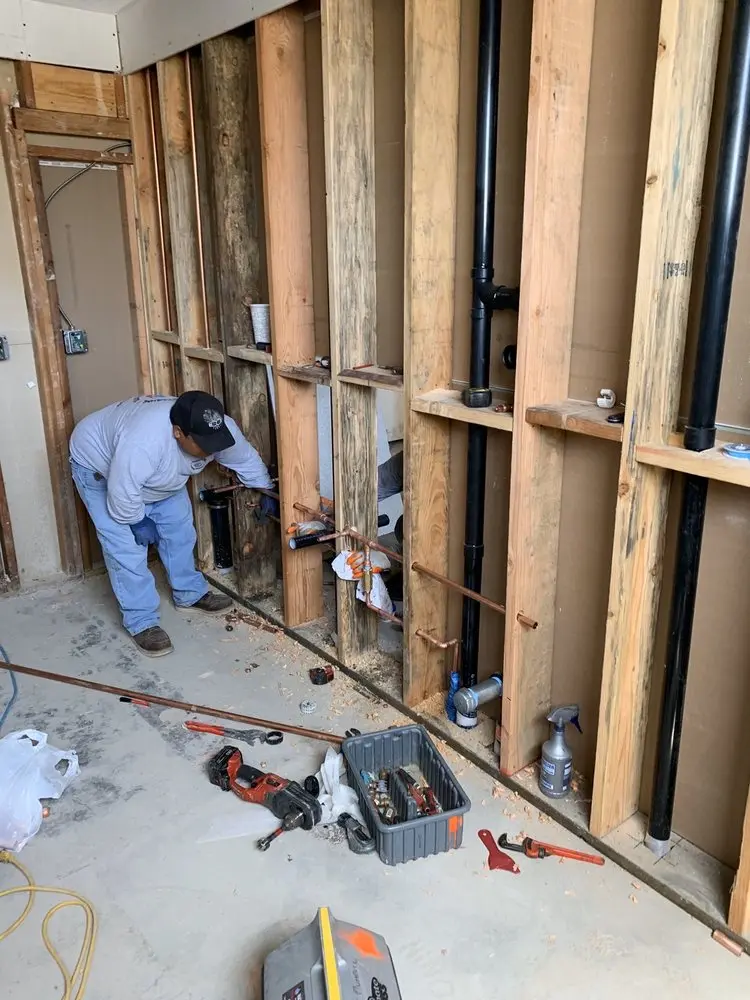 Commercial rough-in plumbing for Gas Line Repair in Afton Oaks - River Oaks